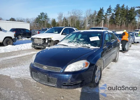 2008 Chevrolet Impala Lt from USA, damaged, VIN 2G1WT58N989287914